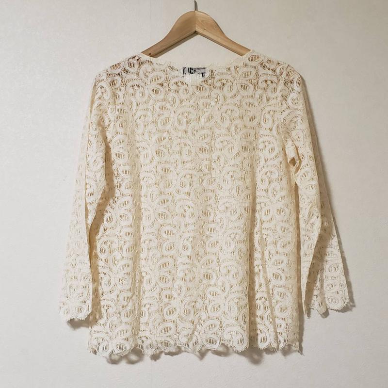 チャオパニックティピー CIAOPANIC TYPY シャツ、ブラウス 長袖 FREE 総柄 白 / ホワイト / レディース USED 古着 中古 10010384