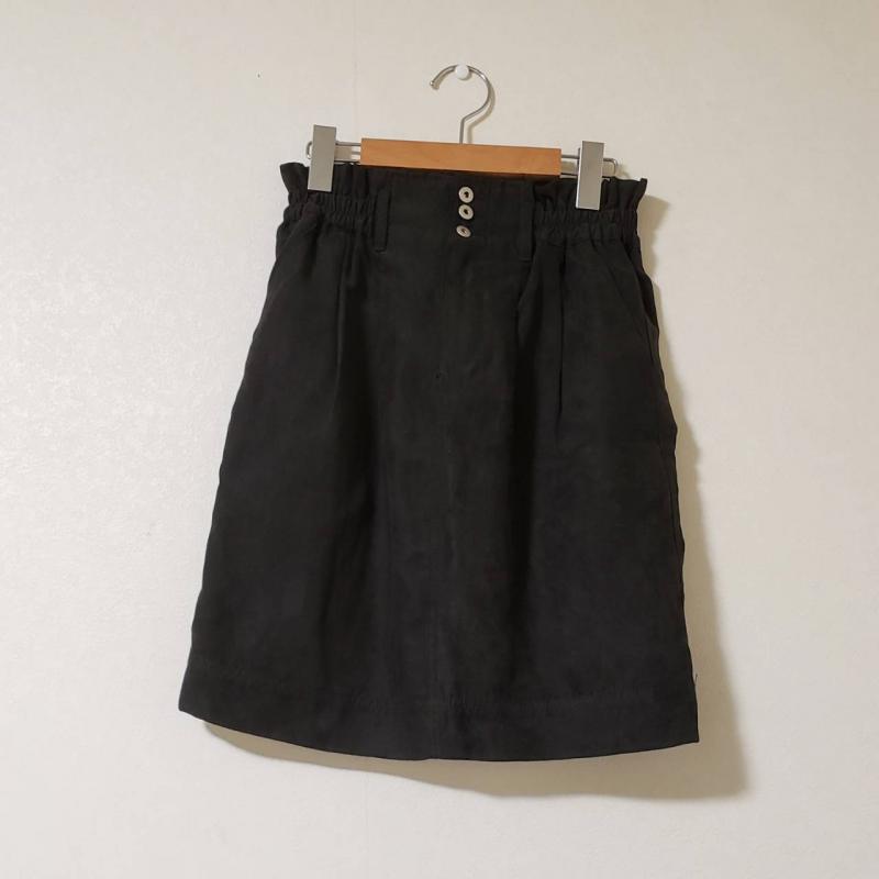 チャオパニック CIAOPANIC スカート ミニスカート M 無地 黒 / ブラック / レディース USED 古着 中古 10010413