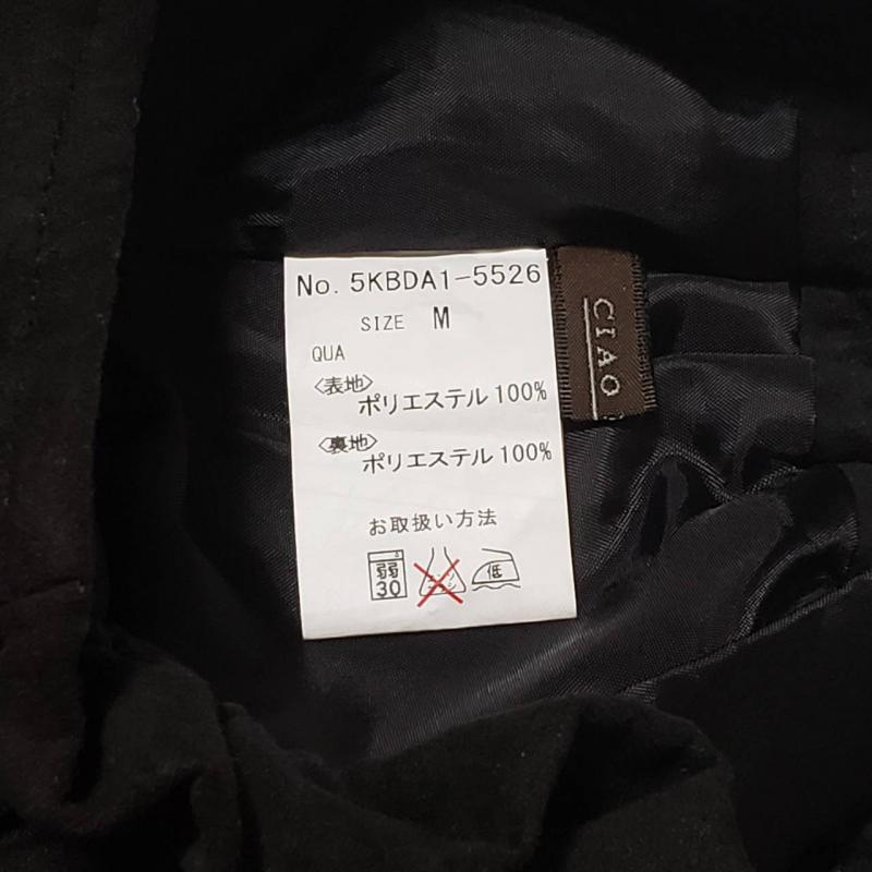 チャオパニック CIAOPANIC スカート ミニスカート M 無地 黒 / ブラック / レディース USED 古着 中古 10010413