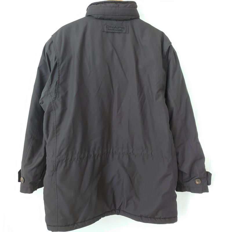 チャップスラルフローレン CHAPSRALPHLAUREN ジャケット、上着 ジャンパー、ブルゾン M 無地 黒 / ブラック / レディース USED 古着 中古 10010450