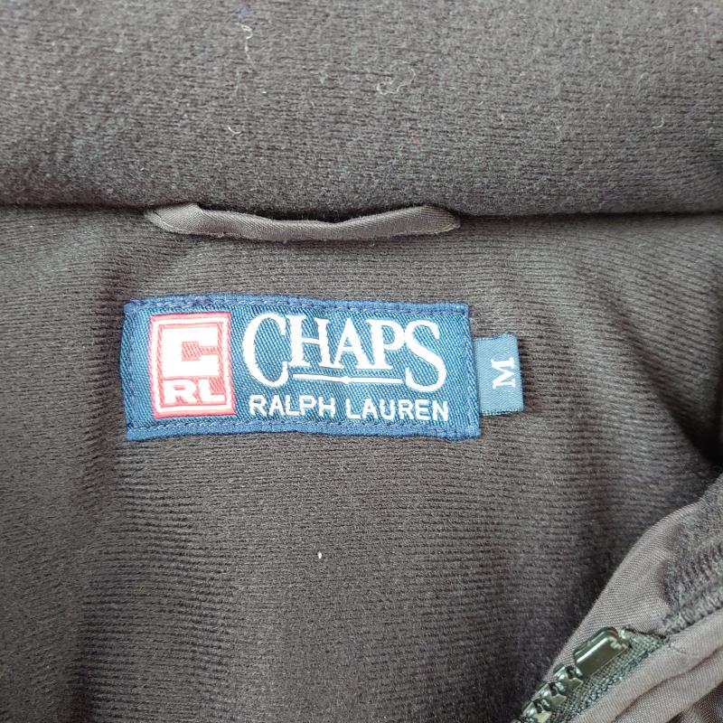 チャップスラルフローレン CHAPSRALPHLAUREN ジャケット、上着 ジャンパー、ブルゾン M 無地 黒 / ブラック / レディース USED 古着 中古 10010450