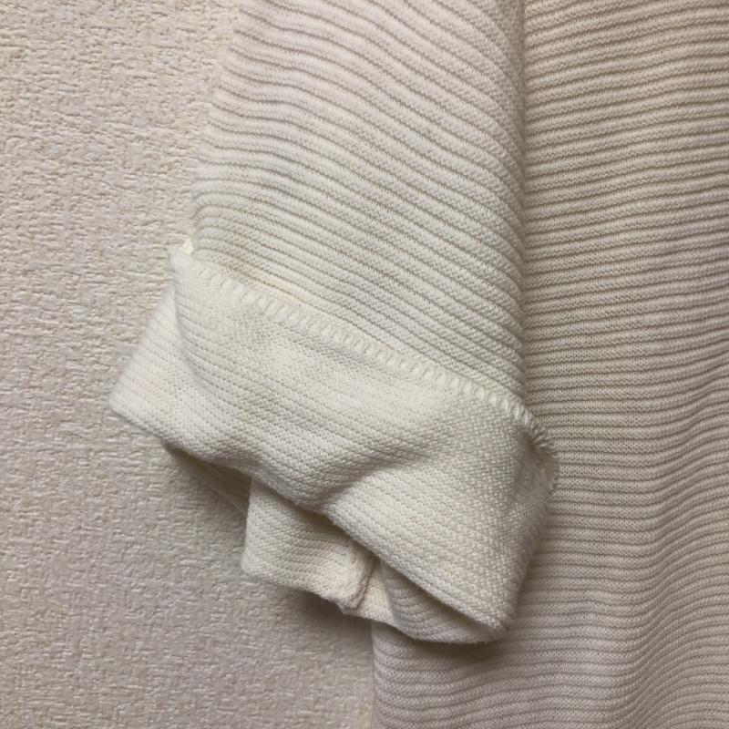 ジーナシス JEANASIS ニット、セーター 七分袖 FREE 無地 白 / ホワイト / レディース USED 古着 中古 10010482