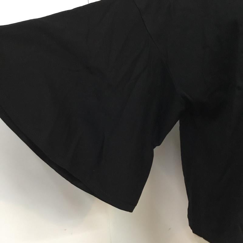 ジーナシス JEANASIS カットソー 七分袖 FREE 黒 / ブラック / レディース USED 古着 中古 10010485