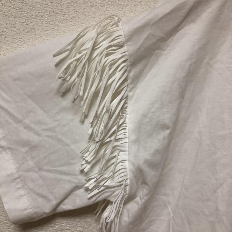ジーナシス JEANASIS カットソー 七分袖 FREE 無地 X 白 / ホワイト / レディース USED 古着 中古 10010486