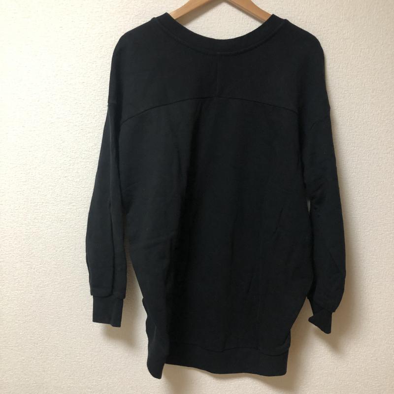 ジーナシス JEANASIS カットソー 長袖 FREE 無地 黒 / ブラック / レディース USED 古着 中古 10010492