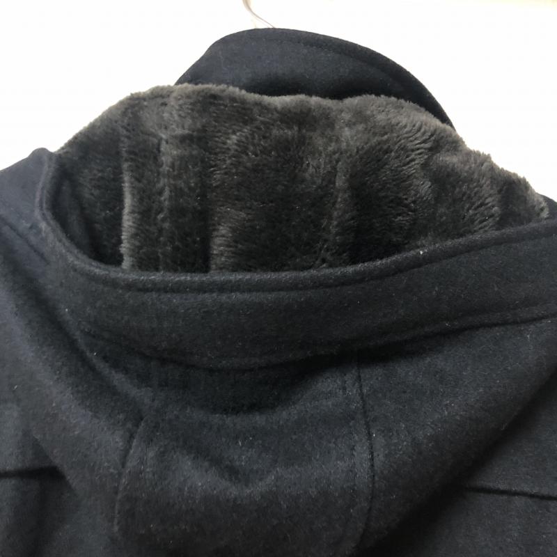 ジーナシス JEANASIS コート コート一般 L 無地 黒 / ブラック / X 銀 / シルバー / レディース USED 古着 中古 10010498