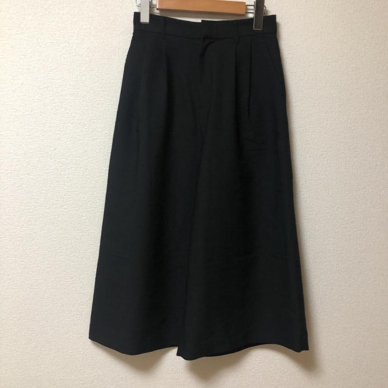 ジーナシス JEANASIS パンツ スラックス スカーチョ FREE 無地 黒 / ブラック / レディース USED 古着 中古 10010528