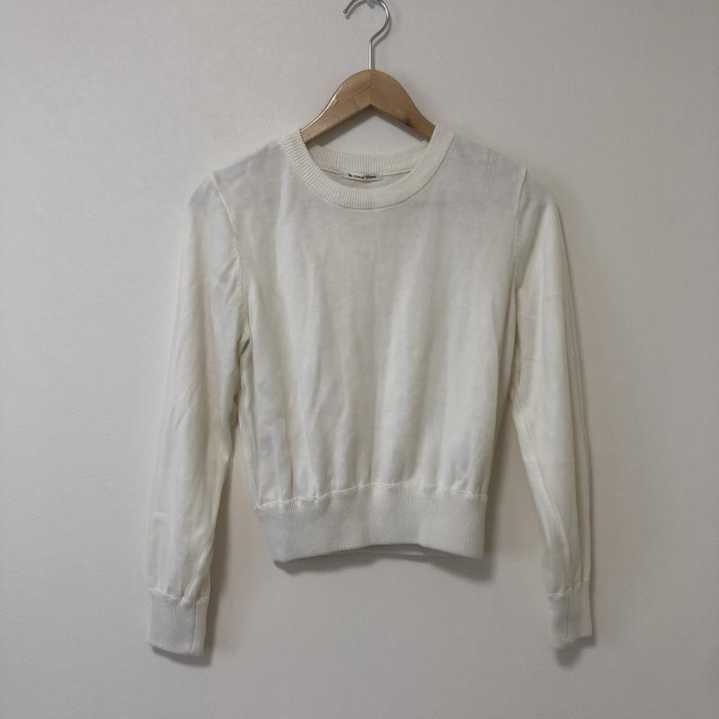 ルクールブラン le.coeur blanc カットソー 長袖 38 無地 白 / ホワイト / レディース USED 古着 中古 10010550