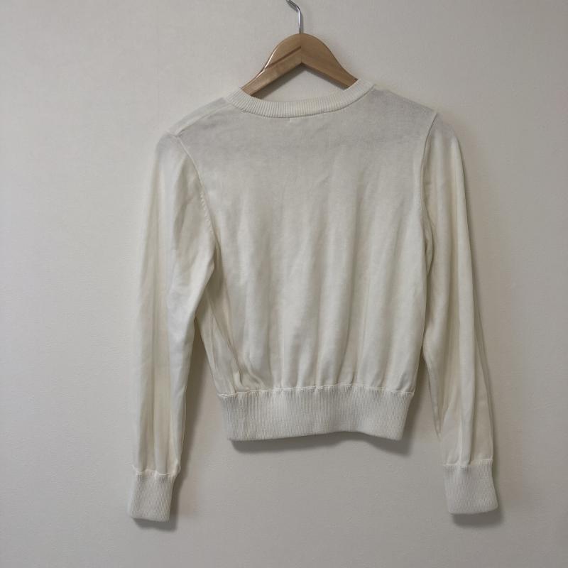 ルクールブラン le.coeur blanc カットソー 長袖 38 無地 白 / ホワイト / レディース USED 古着 中古 10010550