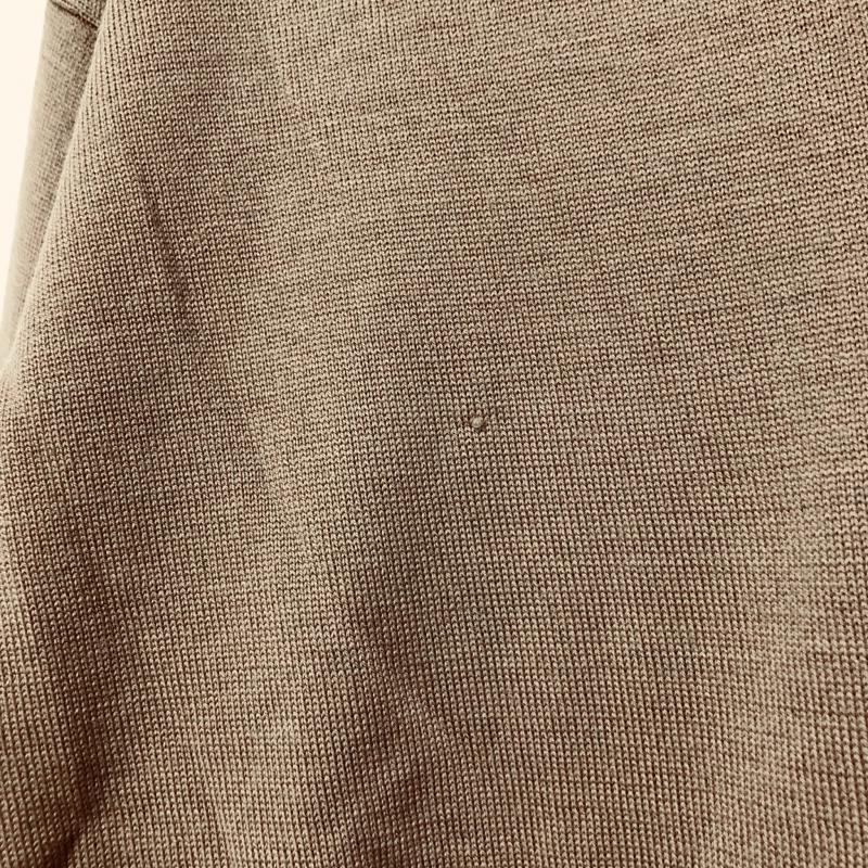 プラステ PLST ニット、セーター 長袖 ウォッシャブルニット M 無地 茶 / ブラウン / レディース USED 古着 中古 10010580