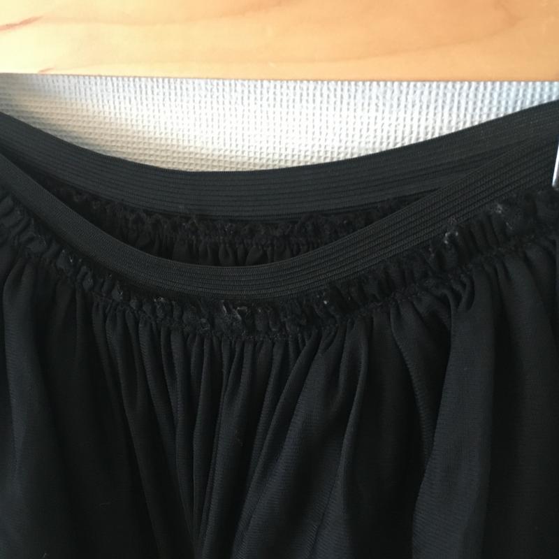 ジーナシス JEANASIS スカート ミニスカート FREE 無地 黒 / ブラック / レディース USED 古着 中古 10010687
