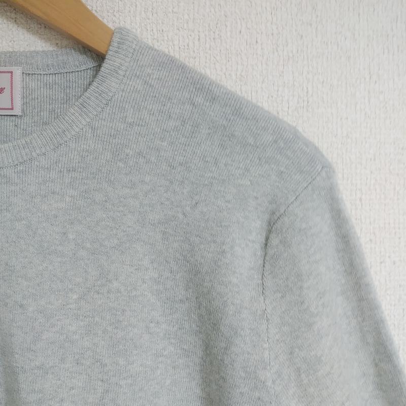 マティナール Matinall カットソー 半袖 FREE 無地 灰 / グレー / レディース USED 古着 中古 10010713