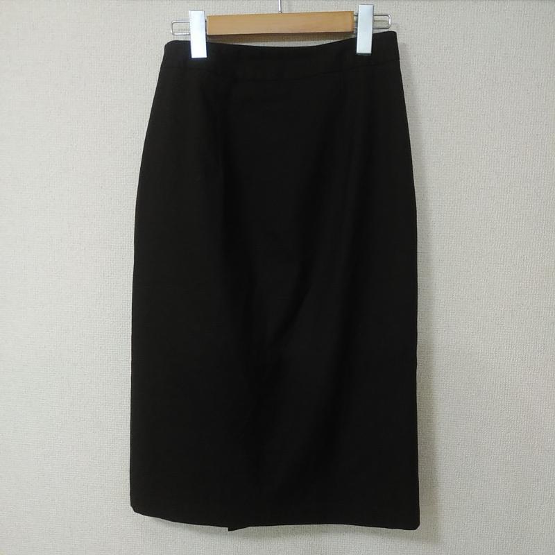 ジーユー GU スカート ロングスカート M チェック 茶 / ブラウン / レディース USED 古着 中古 10010725