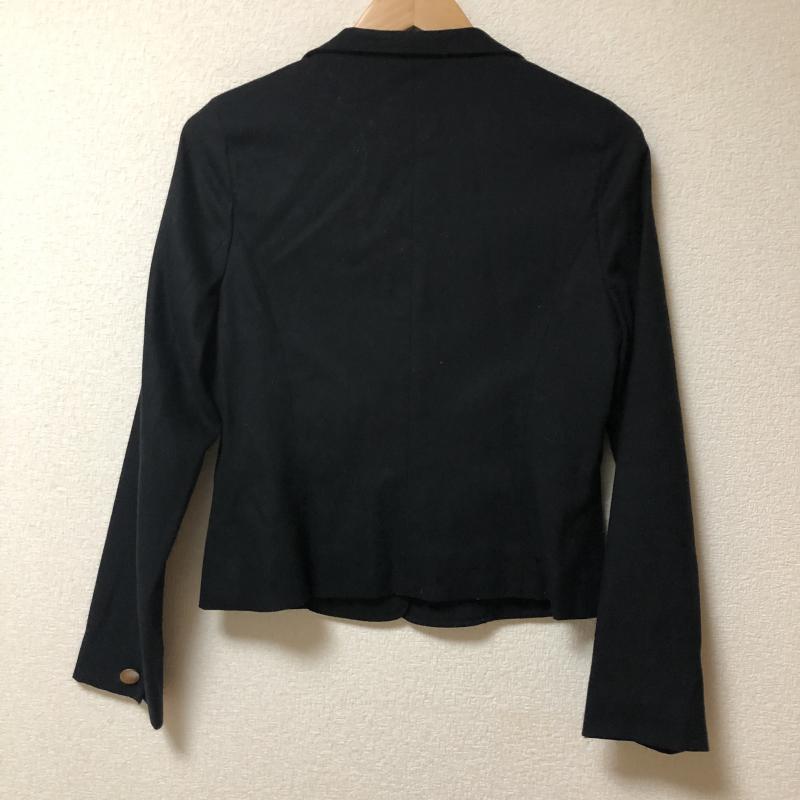 オーディアム ODIAM ジャケット、上着 ジャケット、ブレザー 無地 黒 / ブラック / X 金 / ゴールド / レディース USED 古着 中古 10010762