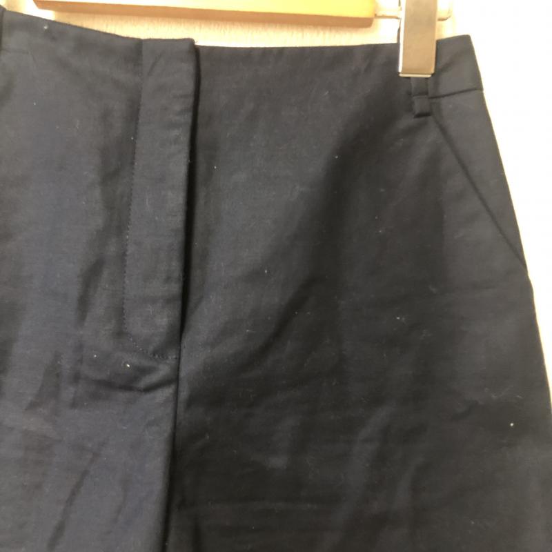 ザラベーシック ZARA BASIC パンツ キュロット XS 無地 紺 / ネイビー / レディース USED 古着 中古 10010777