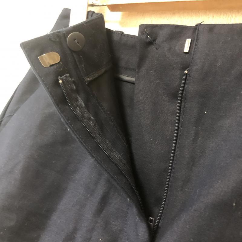 ザラベーシック ZARA BASIC パンツ キュロット XS 無地 紺 / ネイビー / レディース USED 古着 中古 10010777