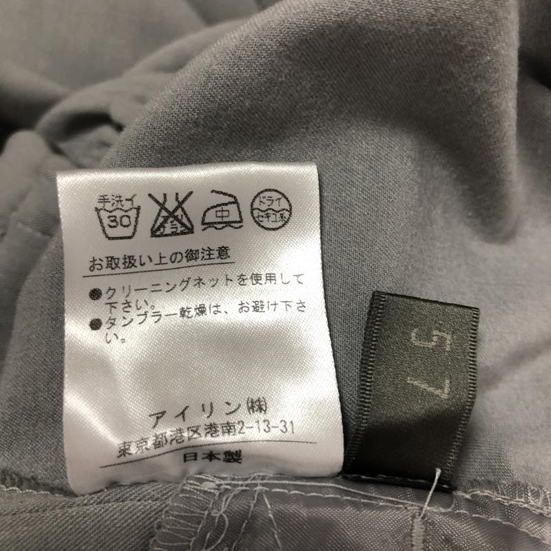 S357 S357 パンツ スラックス 5 無地 灰 / グレー / レディース USED 古着 中古 10010779