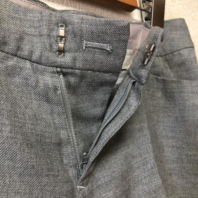 ルスーク LESOUK パンツ スラックス カプリ丈 36 無地 灰 / グレー / レディース USED 古着 中古 10010785