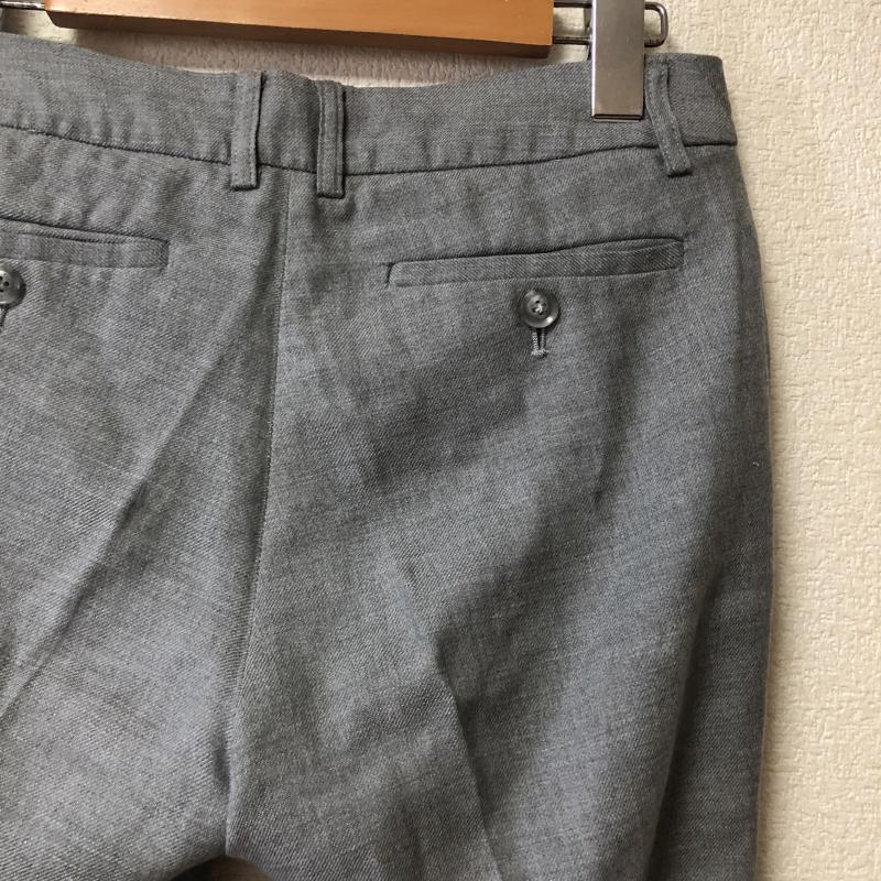 ルスーク LESOUK パンツ スラックス カプリ丈 36 無地 灰 / グレー / レディース USED 古着 中古 10010785