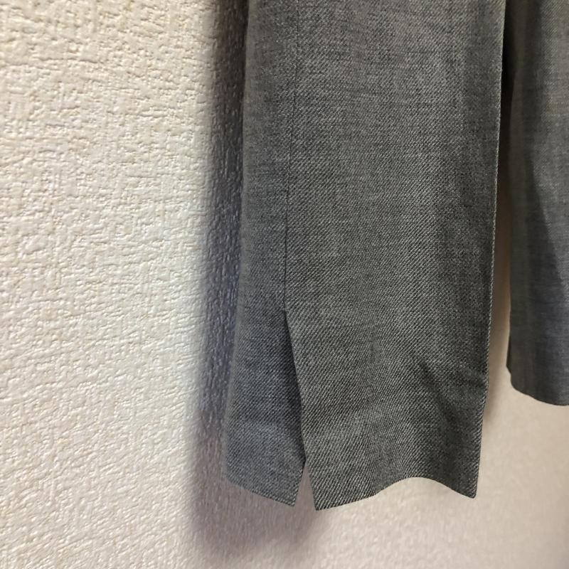 ルスーク LESOUK パンツ スラックス カプリ丈 36 無地 灰 / グレー / レディース USED 古着 中古 10010785