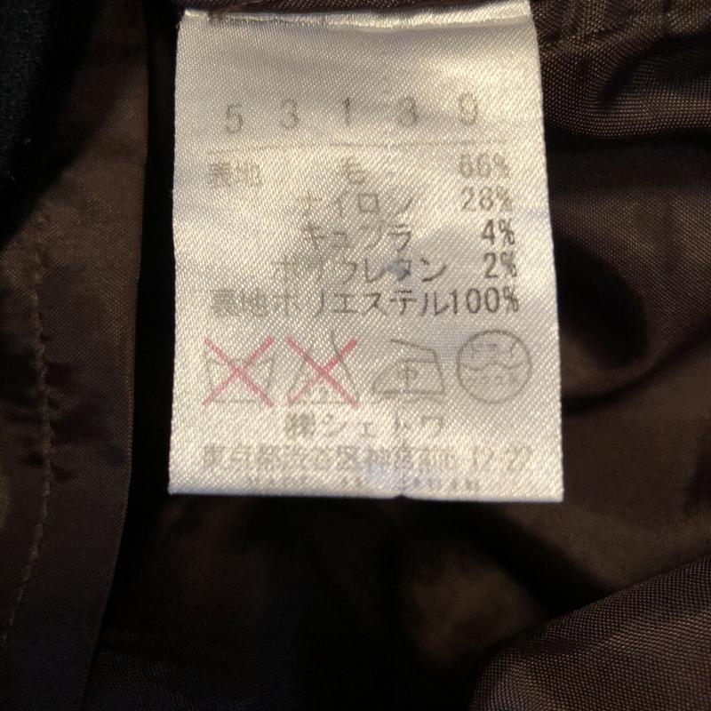 オーディアム ODIAM スカート ひざ丈スカート 無地 黒 / ブラック / レディース USED 古着 中古 10010824