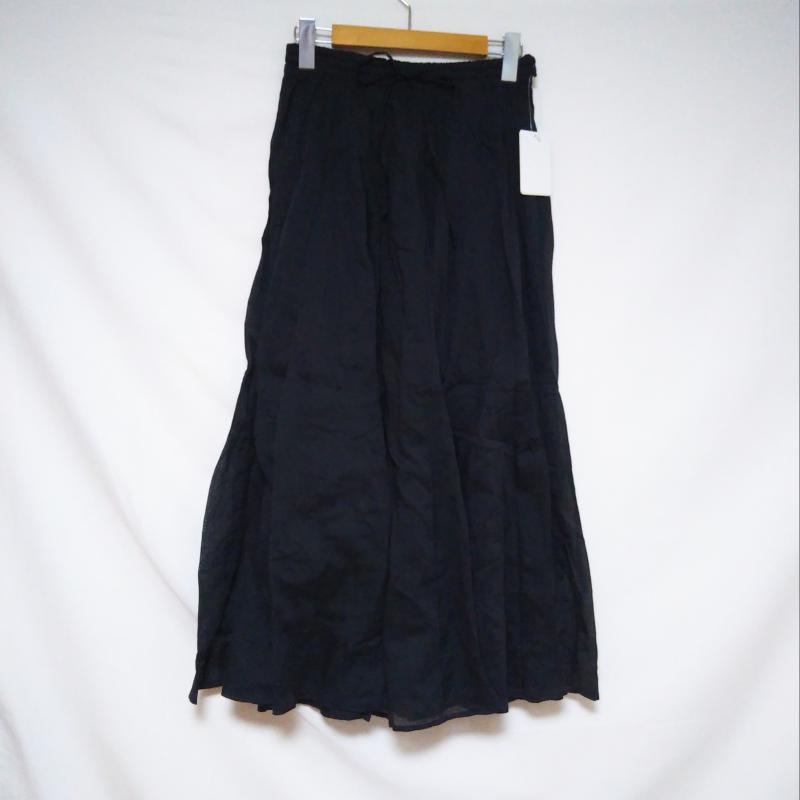 セポ cepo スカート ロングスカート M 無地 黒 / ブラック / レディース USED 古着 中古 10010943