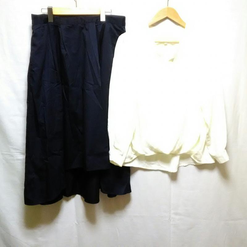 アースミュージックアンドエコロジー earth music&ecology セットアップ セットアップ セット品 無地 レディース USED 古着 中古 10010980