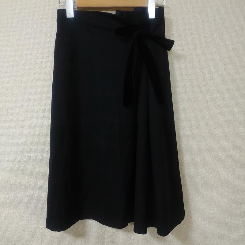 イマージュ IMAGE スカート ひざ丈スカート チェック 紺 / ネイビー / X 赤 / レッド / X 黒 / ブラック / レディース USED 古着 中古 10011031