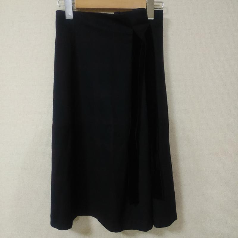 イマージュ IMAGE スカート ひざ丈スカート チェック 紺 / ネイビー / X 赤 / レッド / X 黒 / ブラック / レディース USED 古着 中古 10011031