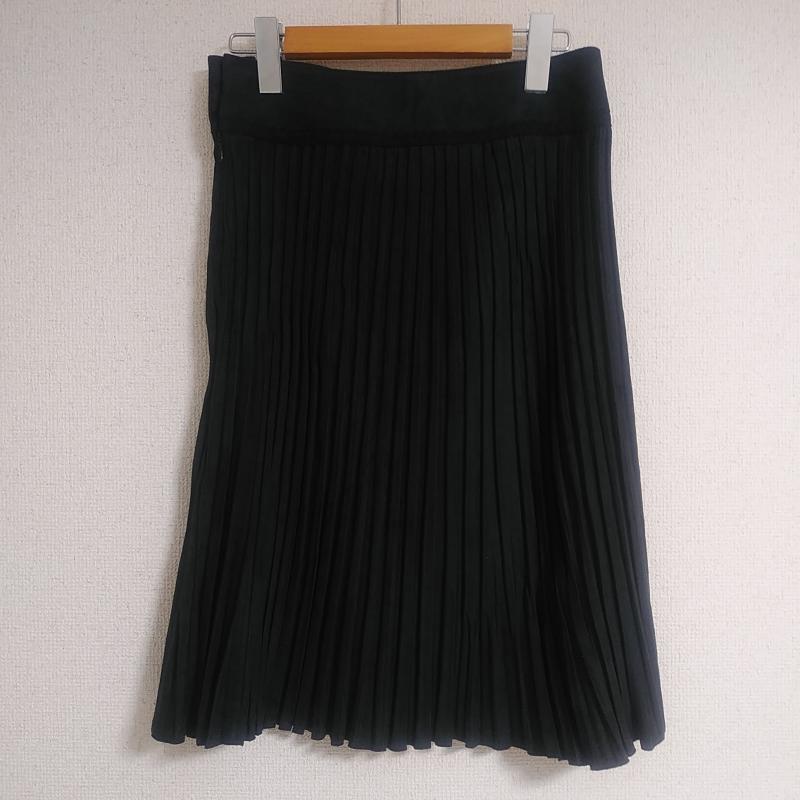 コムサイズム COMME CA ISM スカート ロングスカート S 無地 黒 / ブラック / レディース USED 古着 中古 10011058