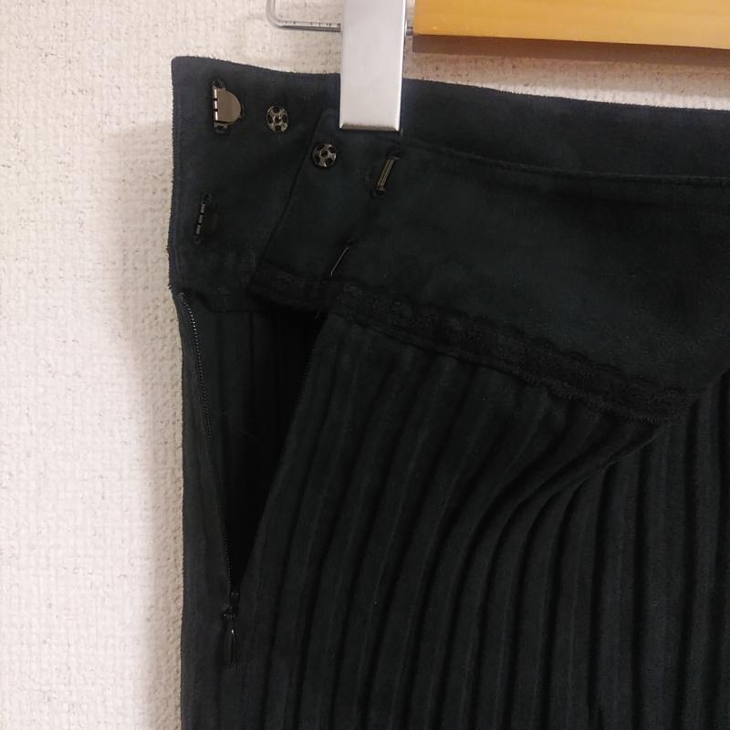 コムサイズム COMME CA ISM スカート ロングスカート S 無地 黒 / ブラック / レディース USED 古着 中古 10011058