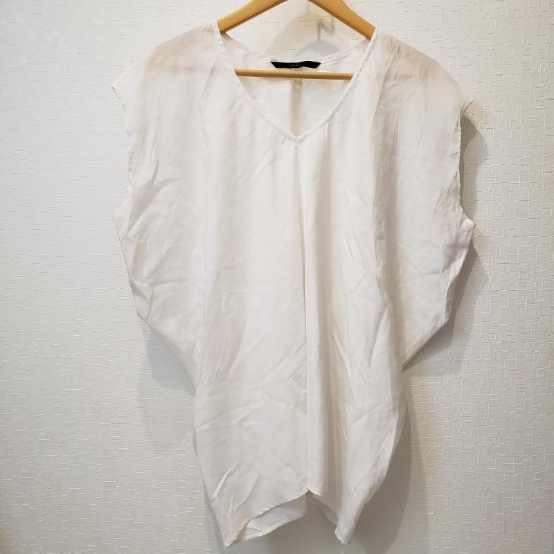 YEVS YEVS カットソー 半袖 無地 白 / ホワイト / レディース USED 古着 中古 10011130