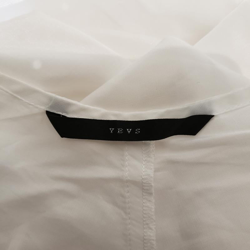 YEVS YEVS カットソー 半袖 無地 白 / ホワイト / レディース USED 古着 中古 10011130