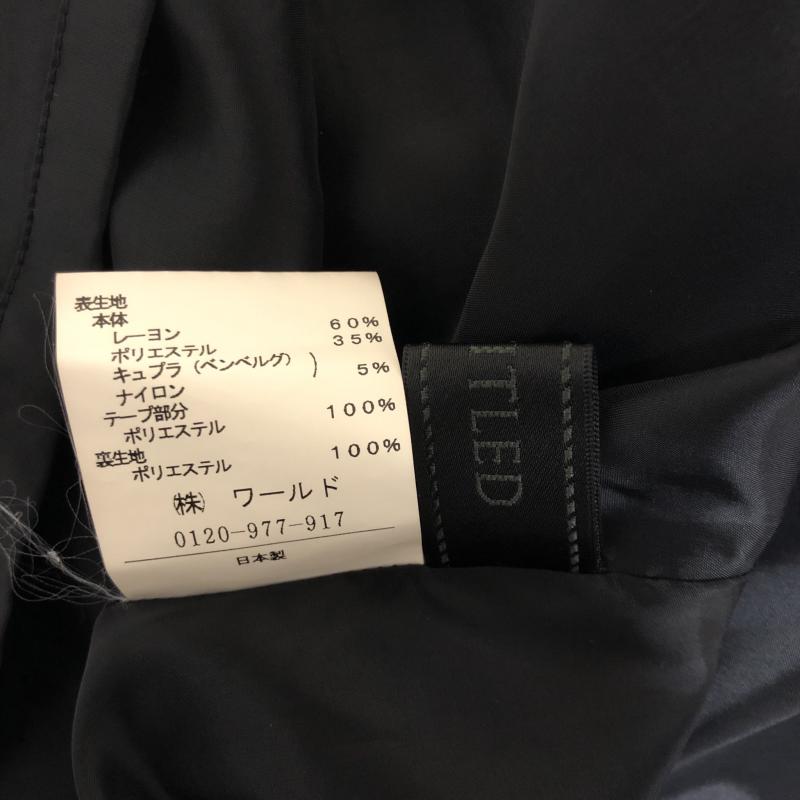 アンタイトル UNTITLED スカート ひざ丈スカート 2 チェック 黒 / ブラック / X 灰 / グレー / X 銀 / シルバー / レディース USED 古着 中古 10011161