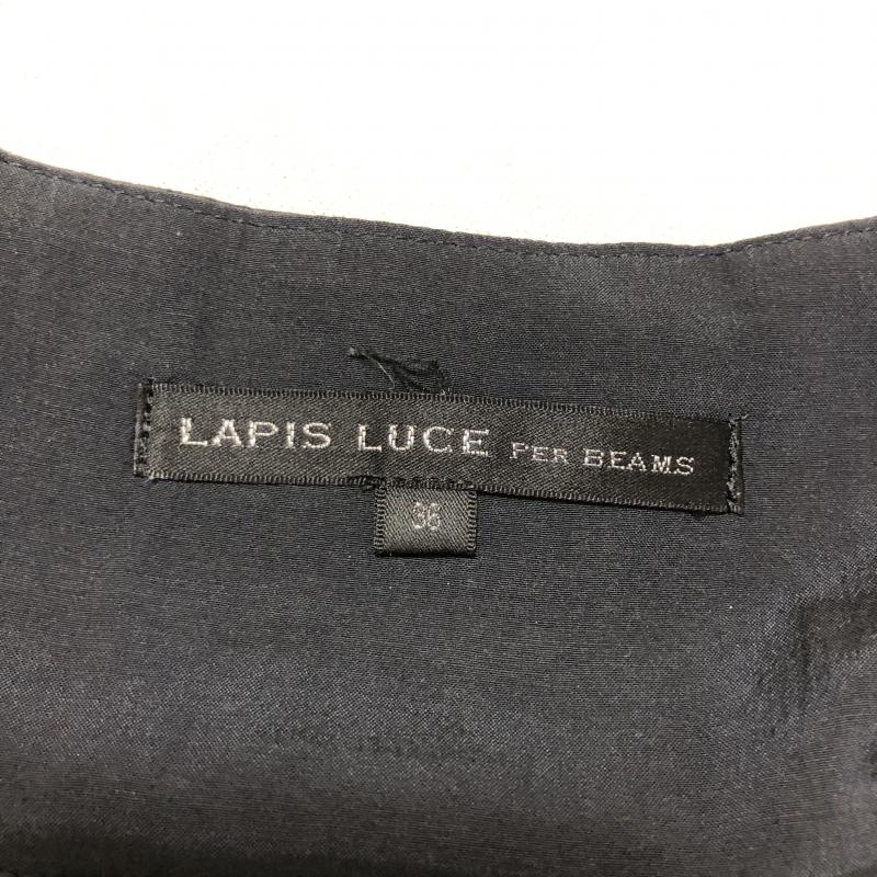 ラピスルーチェパービームス LAPIS LUCE PER BEAMS タンクトップ タンクトップ 36 無地 紺 / ネイビー / レディース USED 古着 中古 10011235