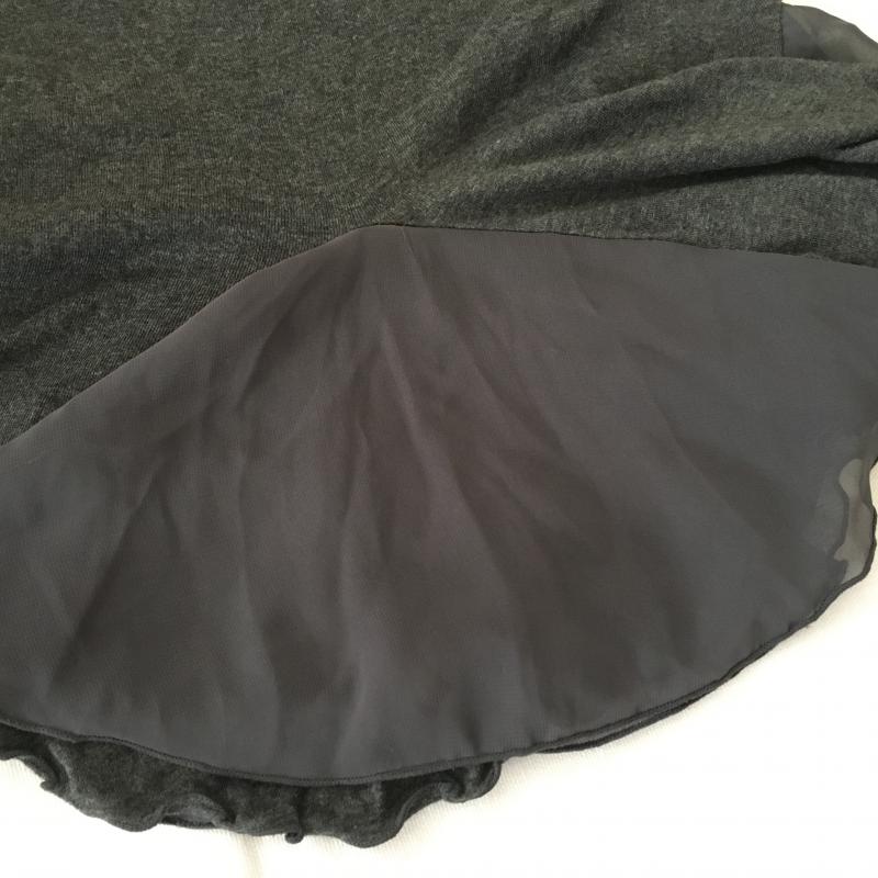 ダズリン dazzlin カットソー 半袖 FREE 無地 灰 / グレー / レディース USED 古着 中古 10011262
