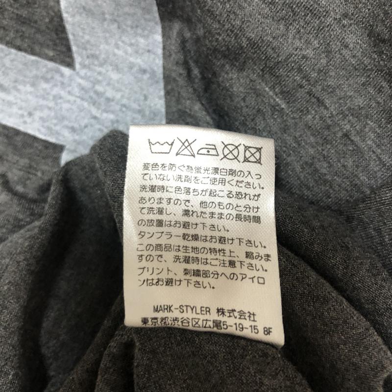 ダズリン dazzlin カットソー 半袖 FREE 無地 X ロゴ、文字 白 / ホワイト / X 灰 / グレー / レディース USED 古着 中古 10011315