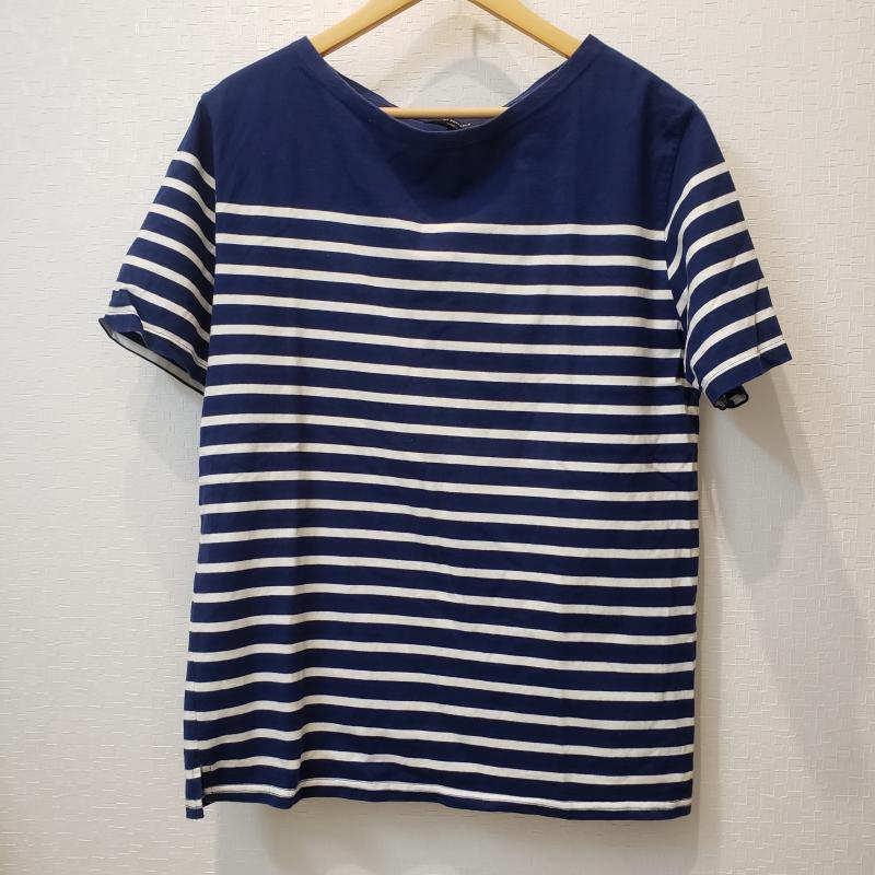 アーバンリサーチ URBAN RESEARCH カットソー 半袖 40 ボーダー柄 紺 / ネイビー / X 白 / ホワイト / レディース USED 古着 中古 10011409