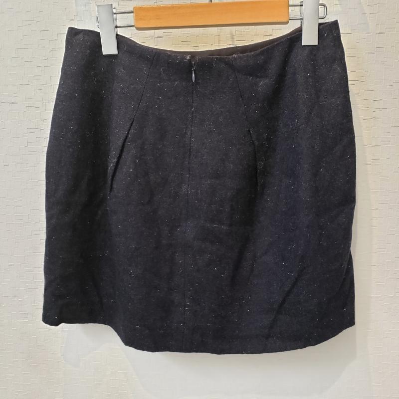 ドレステリア DRESSTERIOR スカート ミニスカート 36 無地 X ドット 紺 / ネイビー / X 緑 / グリーン / レディース USED 古着 中古 10011424