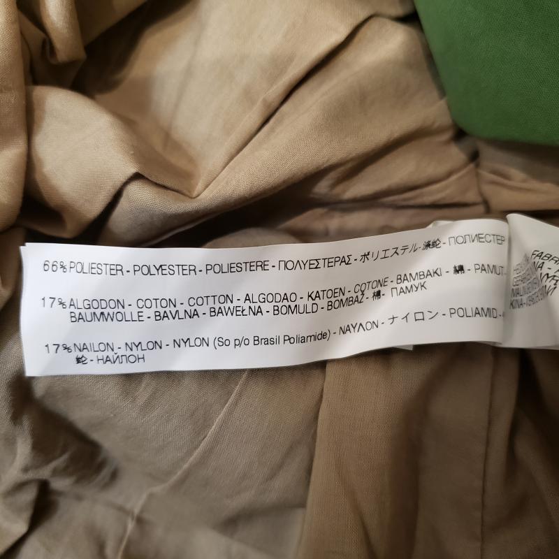 ザラウーマン ZARA WOMAN コート トレンチコート S 無地 緑 / グリーン / レディース USED 古着 中古 10011448