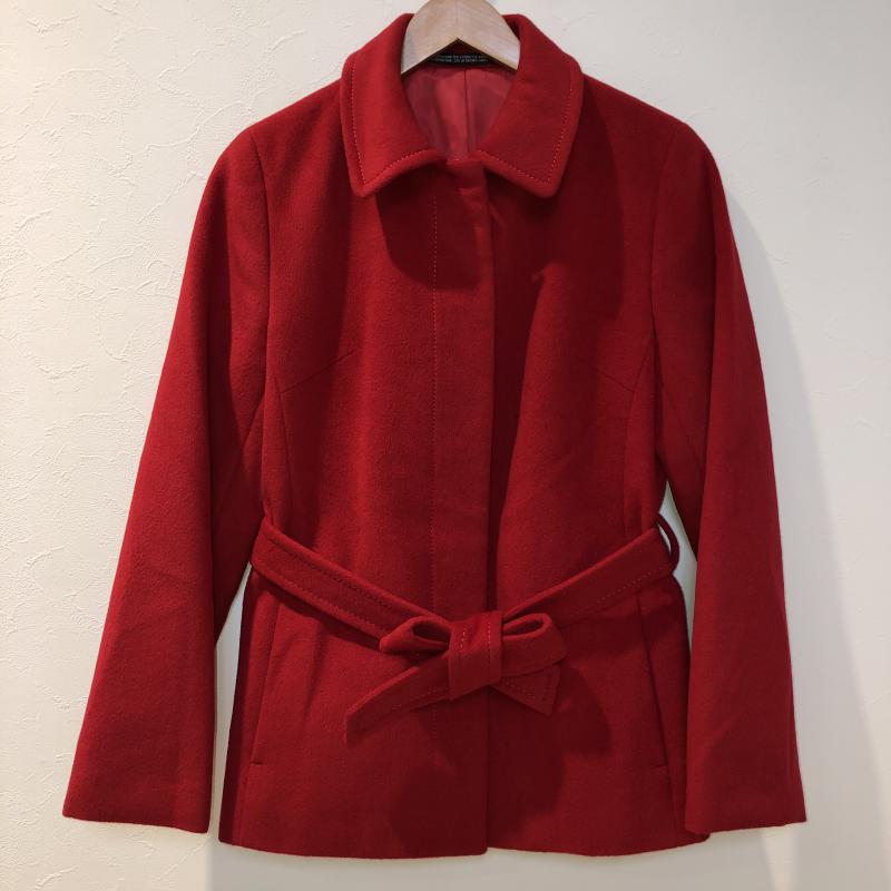 ラシャンブルドインエ la chambre d'ine ジャケット、上着 ジャケット、ブレザー 40 無地 赤 / レッド / レディース USED 古着 中古 10011465