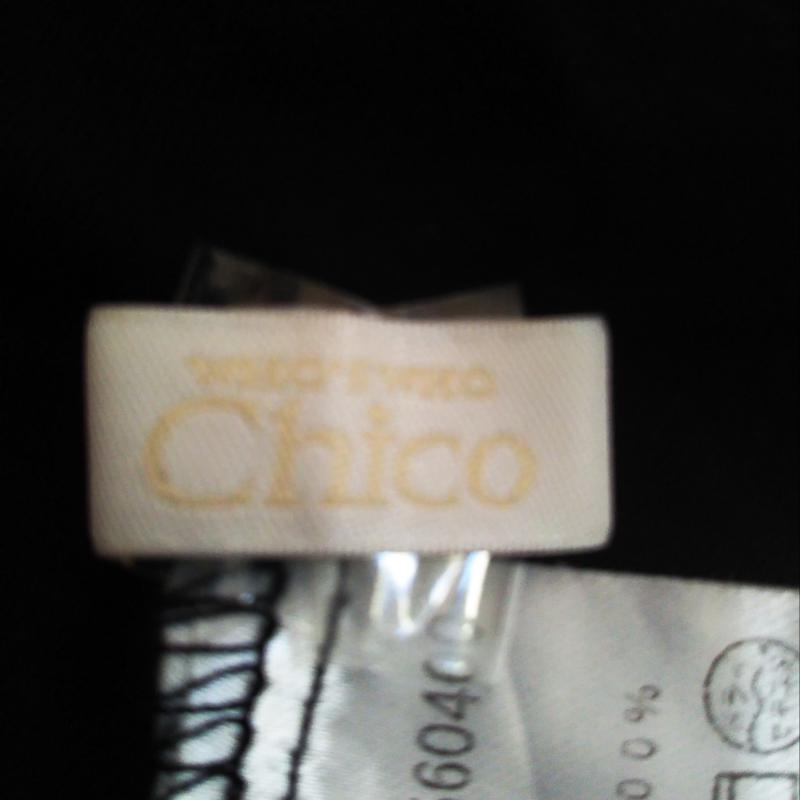 フーズフーチコ who's who Chico カットソー 長袖 FREE 無地 黒 / ブラック / レディース USED 古着 中古 10011504