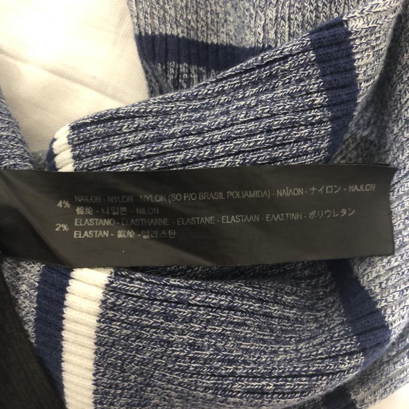 ザラニット ZARA KNIT ワンピース ミニスカート ニットワンピース S ボーダー柄 X 無地 紺 / ネイビー / X 白 / ホワイト / レディース USED 古着 中古 10011597