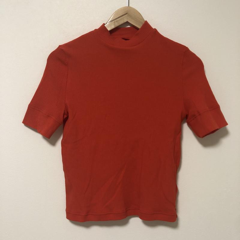 レイビームス Ray BEAMS ニット、セーター 半袖 無地 橙 / オレンジ / レディース USED 古着 中古 10011612