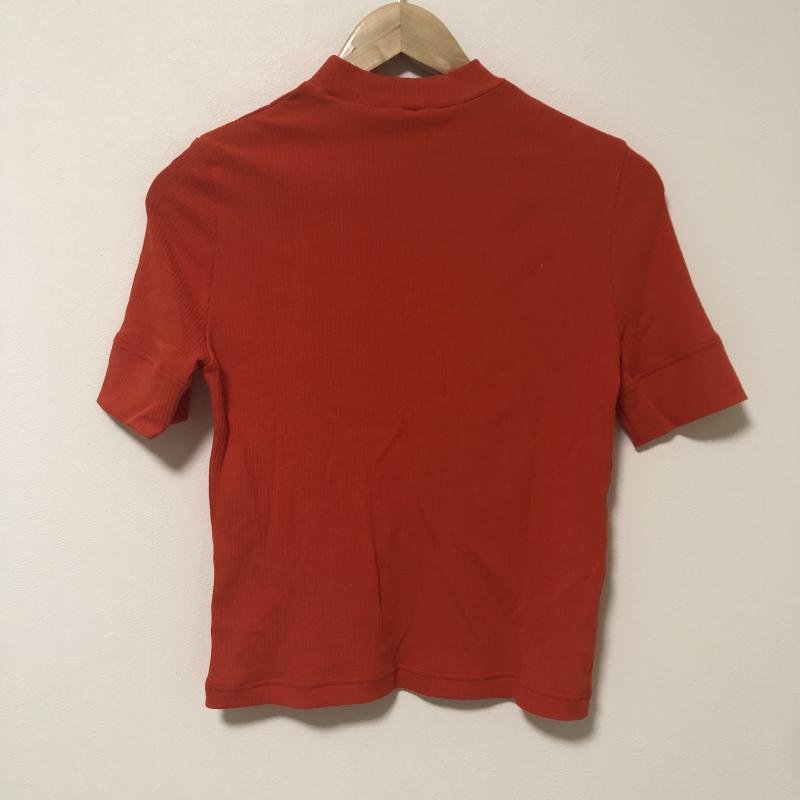 レイビームス Ray BEAMS ニット、セーター 半袖 無地 橙 / オレンジ / レディース USED 古着 中古 10011612