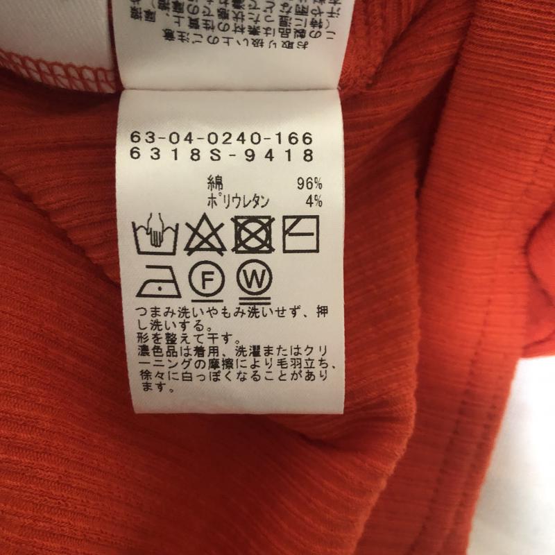 レイビームス Ray BEAMS ニット、セーター 半袖 無地 橙 / オレンジ / レディース USED 古着 中古 10011612