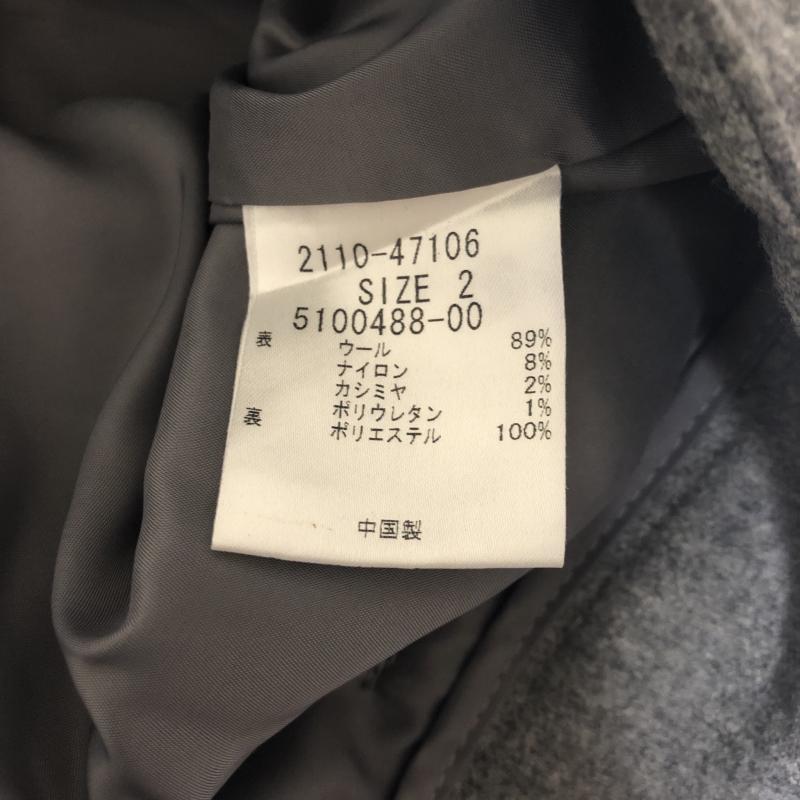 メイソングレイ MAYSON GREY パンツ スラックス 2 無地 灰 / グレー / レディース USED 古着 中古 10011632