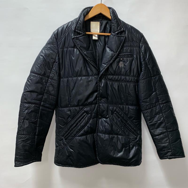 ディーゼル DIESEL コート コート一般 中綿入りコート M 無地 X ワンポイント 黒 / ブラック / メンズ USED 古着 中古 10011776
