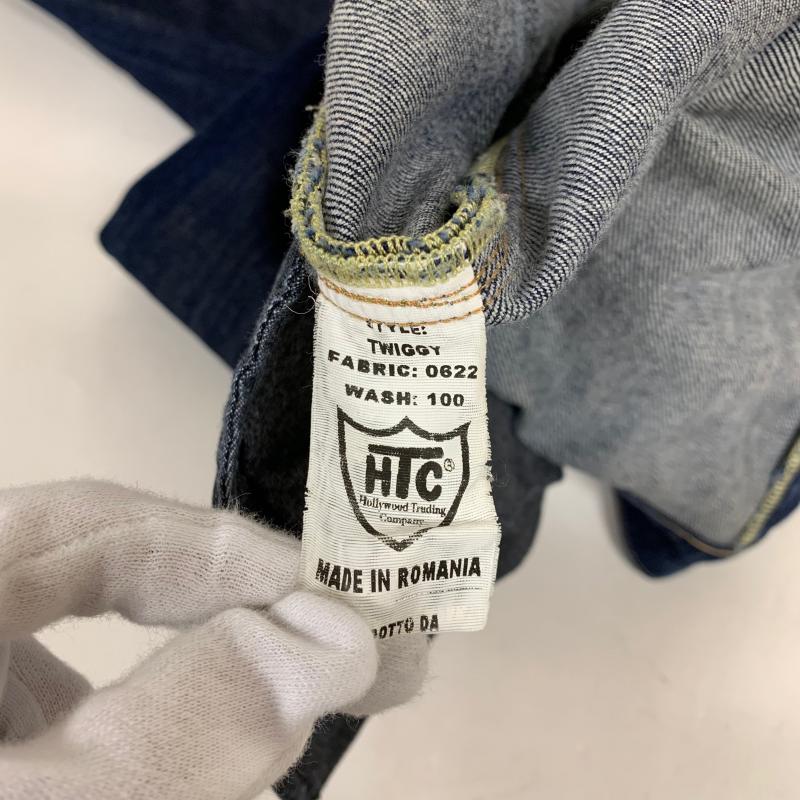 エイチティーシー HTC パンツ デニム、ジーンズ 0622 31インチ 無地 インディゴ / インディゴ / メンズ USED 古着 中古 10011779