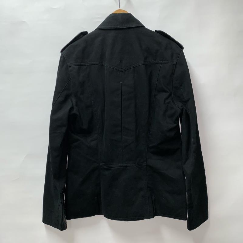 ディーゼル DIESEL ジャケット、上着 ジャケット、ブレザー ミリタリージャケット M 無地 X 黒 / ブラック / メンズ USED 古着 中古 10011801